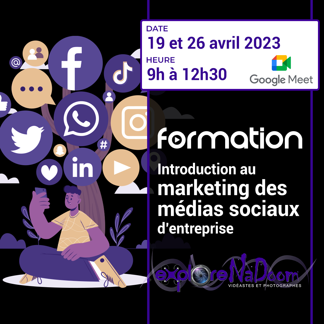 Formation: Introduction au marketing des médias sociaux (8h)